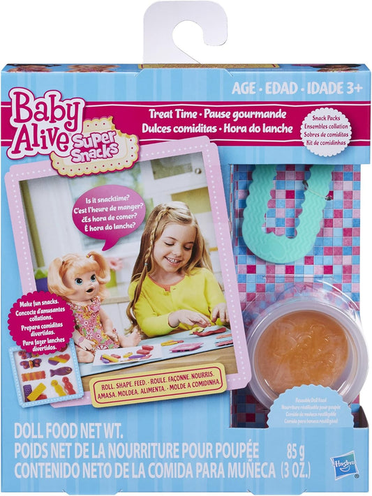 Baby Alive Snack Time Pack - Interactive Blonde Doll