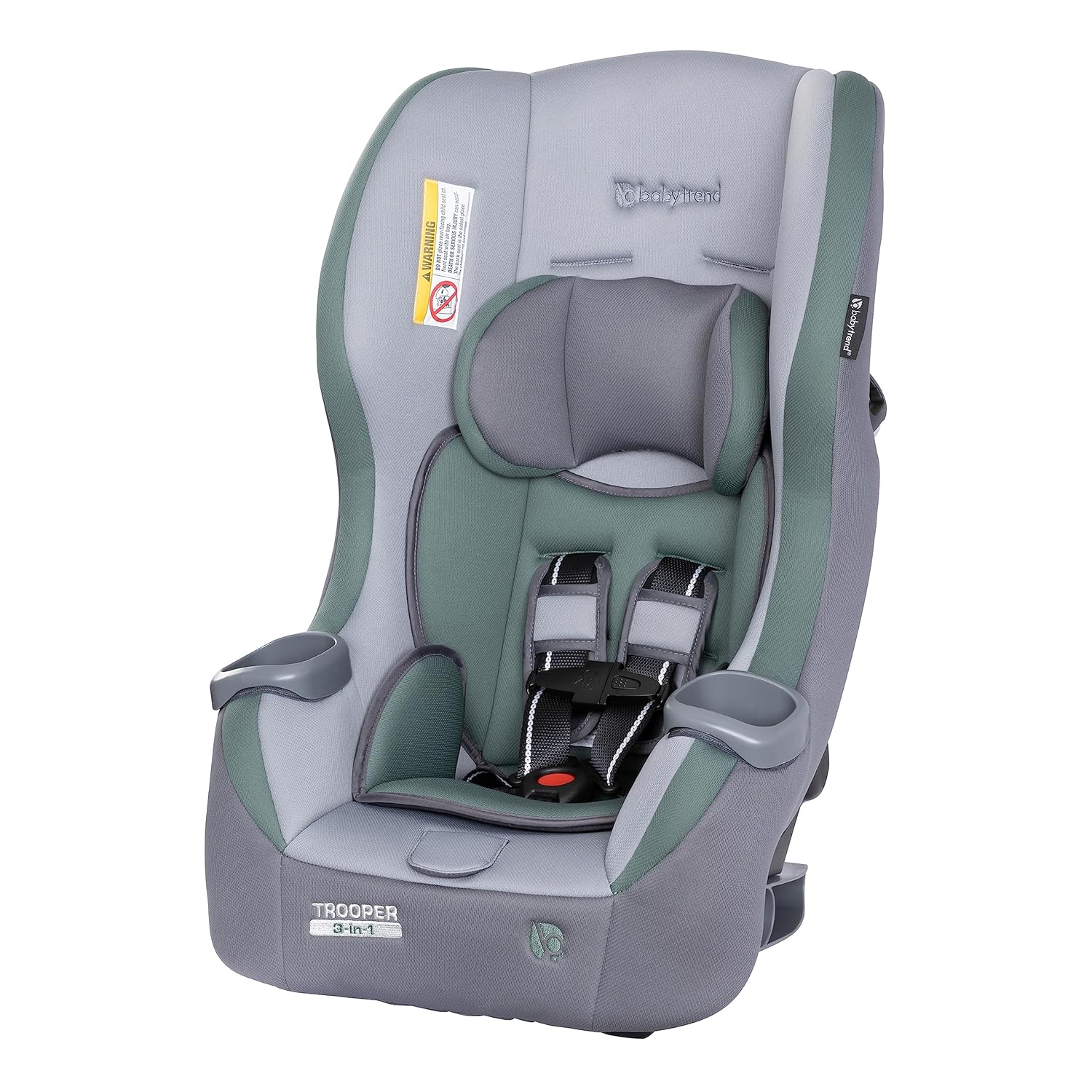 Baby Trend Trooper 3-in-1 Convertible Car Seat for Growing Kids