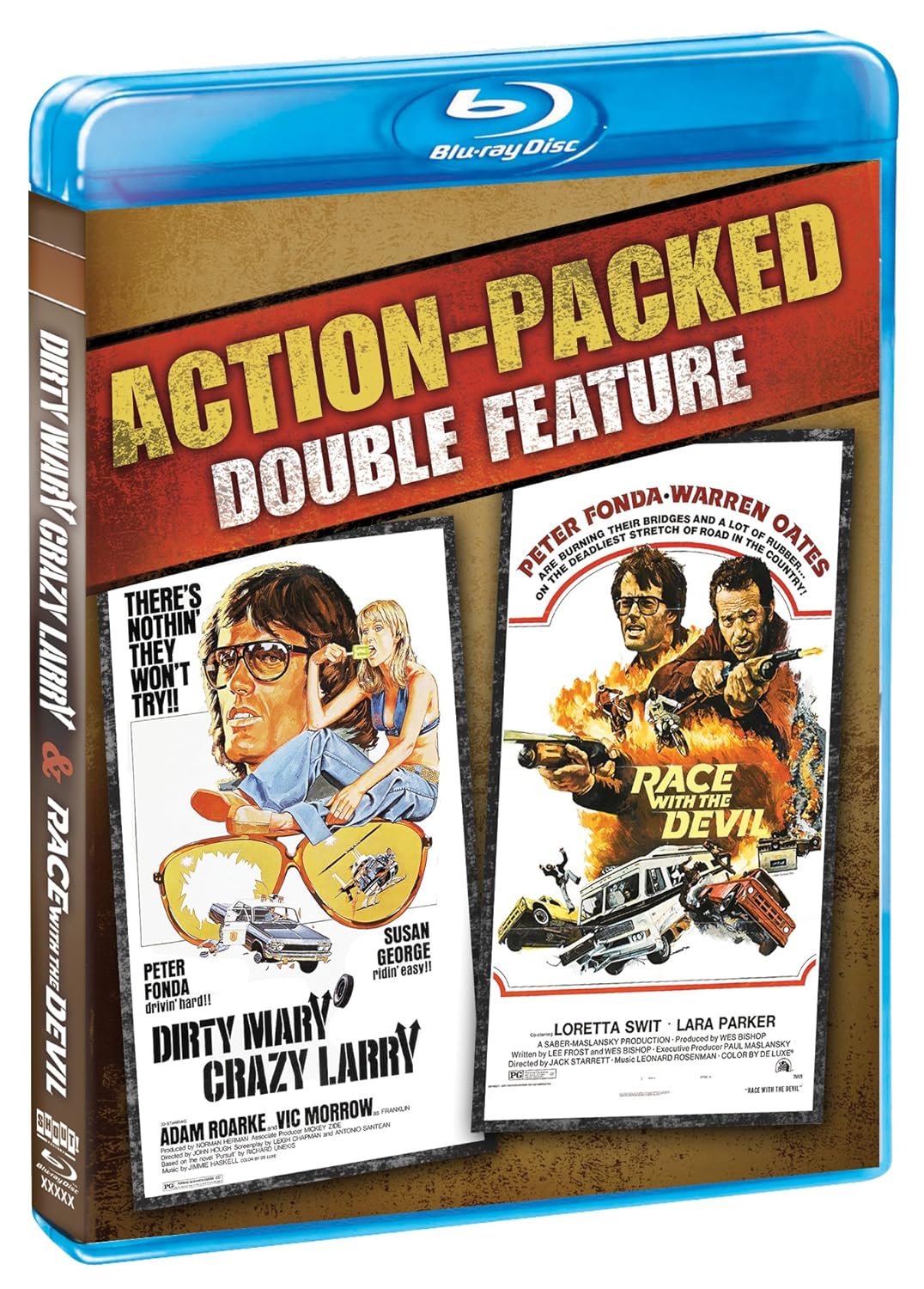 Dirty Mary Crazy Larry and Race with the Devil Blu-ray Double Feature