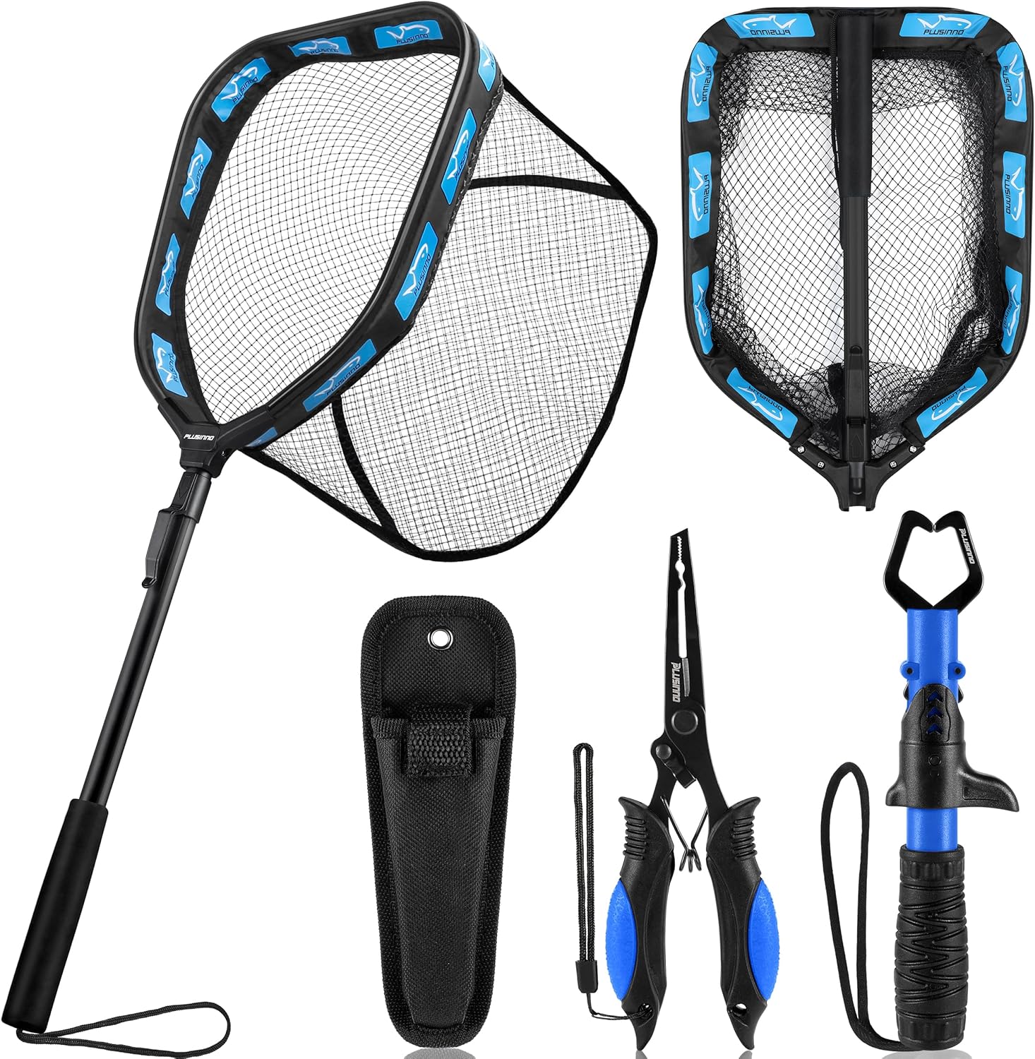 PLUSINNO Floating Fishing Net for Easy Catch & Release Fishing