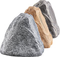 OSD 6.5ft Grey High Fidelity Outdoor Rock Speaker Pair - Weather