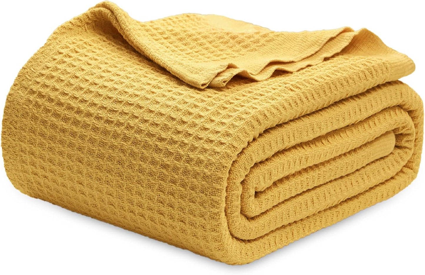 Bedsure Gentlesoft 100% Cotton Blanket King Size for Cozy Nights