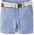 Gymboree Boys' and Toddler Linen Chino Shorts - Classic Summer Staple
