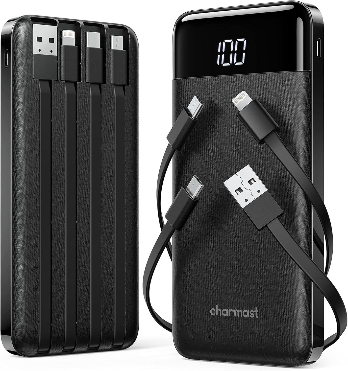 Charmast 2-Pack Slim 10000mAh Power Bank Set!