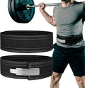 Hawk Sports Weightlifting Belt 4in 10mm Lever - Solid Back Support