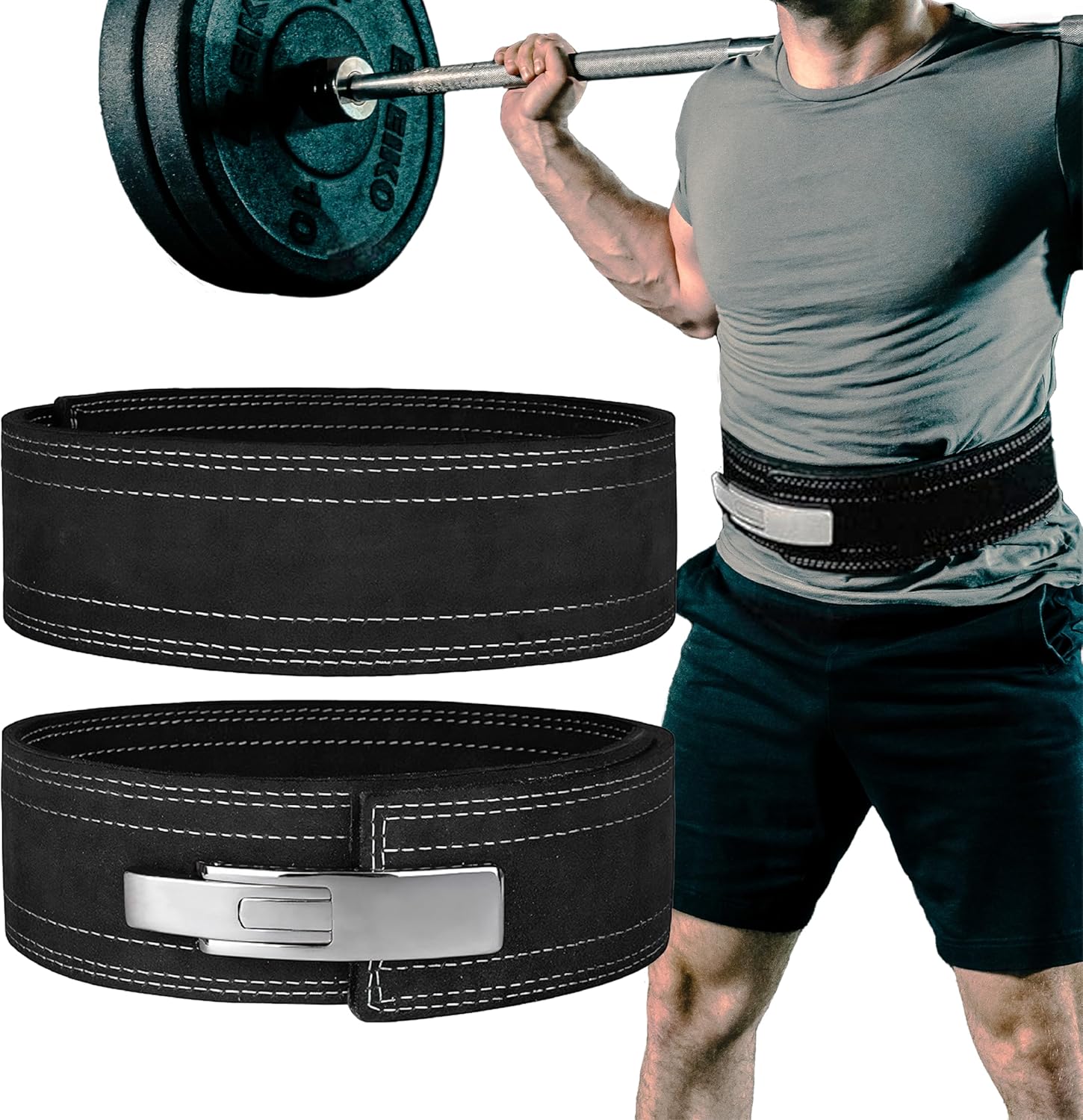 Hawk Sports Weightlifting Belt for Men and Women - 10mm Thick