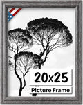 Barnwood Gray 20x25 Picture Frame.75 in Wide - Rustic Solid Wood