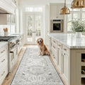 Madane Hallway Runner Rug 2ft6ft'x10ft - Non Slip Vintage Kitchen