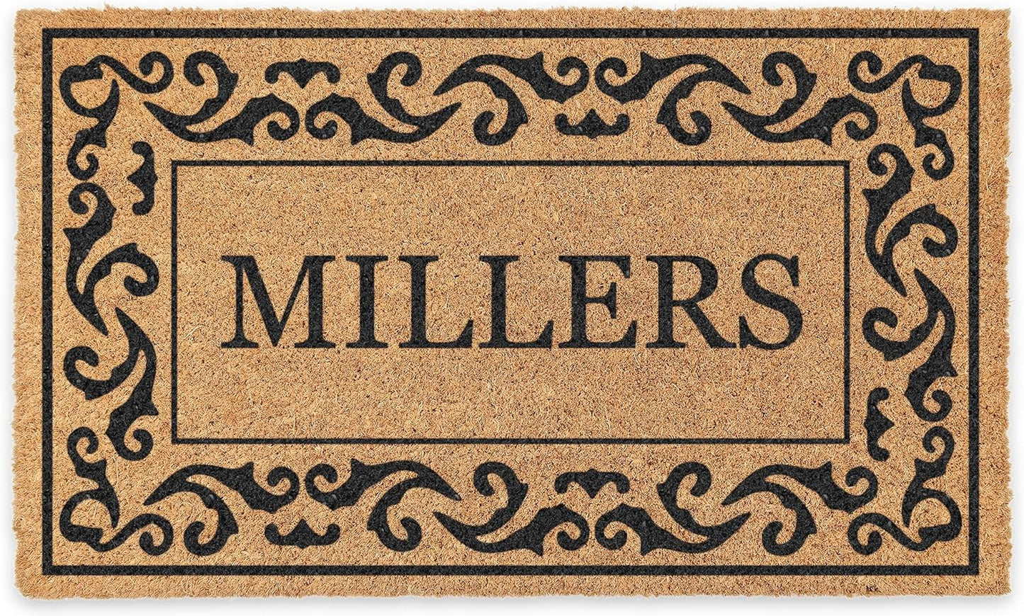 Personalized Coco Doormat 38in x 60in with Vinyl Backing