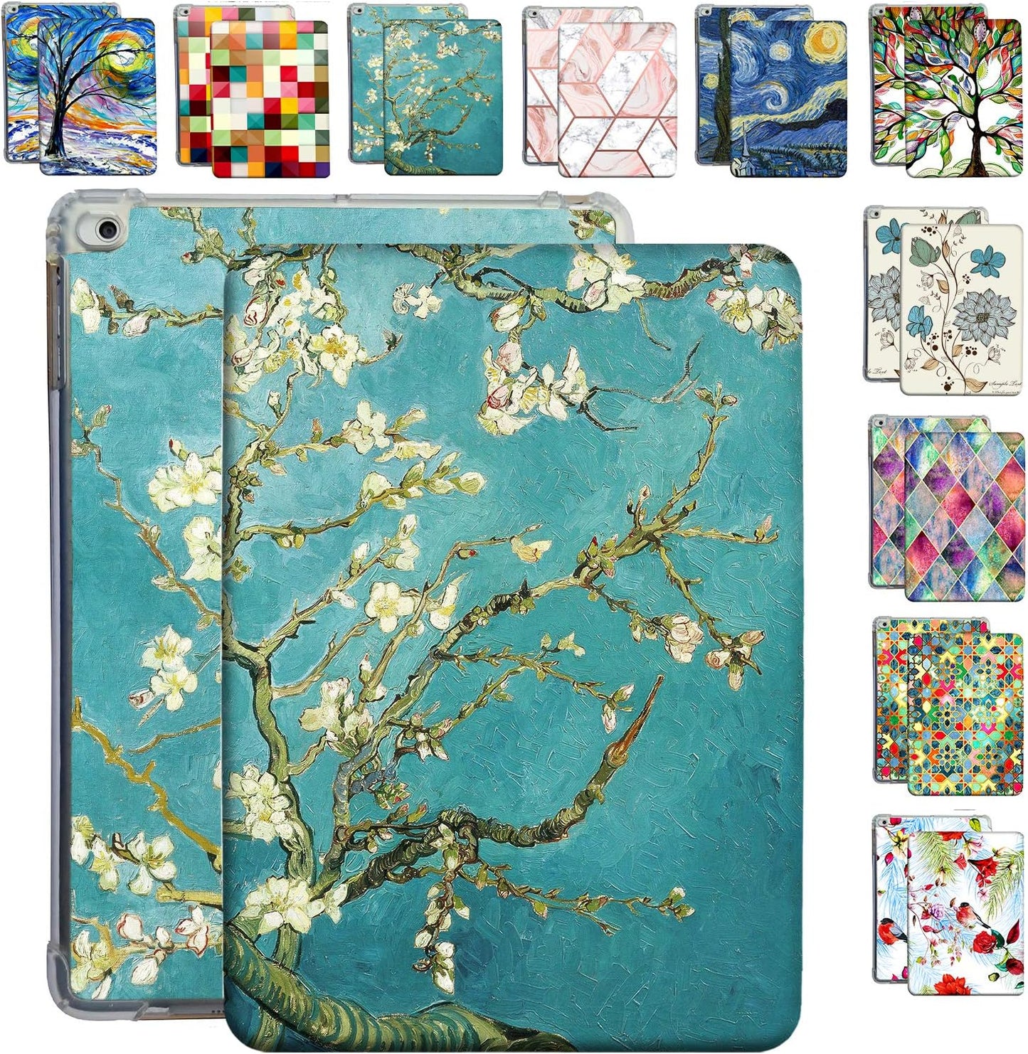 DuraSafe Cases for iPad 9.7 5th 6th Gen Air 1 2 - Blossom Design
