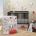 Bedtime Originals Snoopy Love 3-Piece Crib Bedding Set - Soft