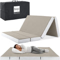 Portable Twin XL Tri-Fold Mattress - 4in Plush Foam Comfort
