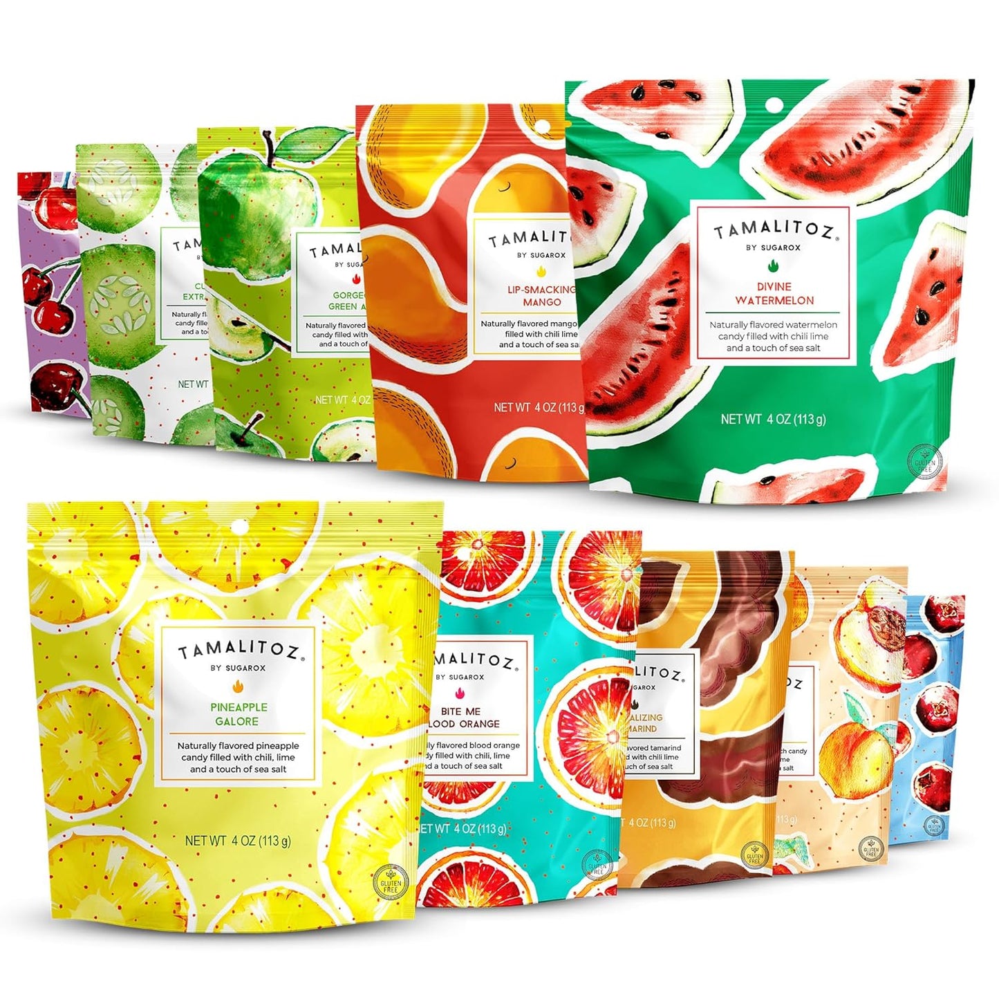 Tamalitoz Fruity Mexican Hard Candy with Chili Lime Surprise