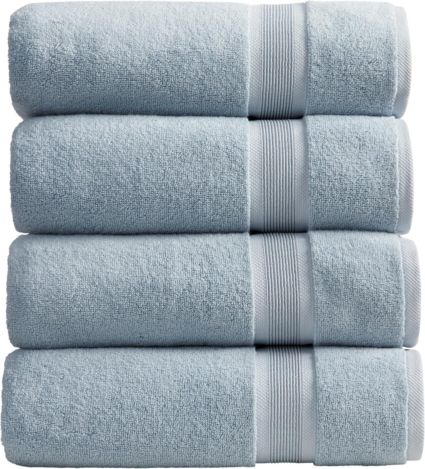 Luxury Bamboo Rayon Bath Towel Set of 4 for Ultimate Comfort