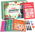 Magic Grooved Writing Practice Books for Kids 4-8 - Reusable Set