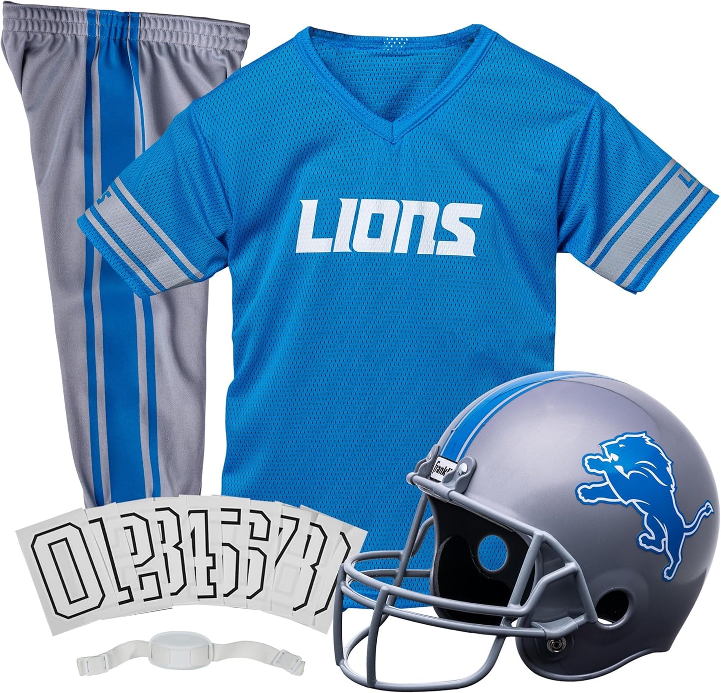 Detroit Lions Youth Football Uniform Set for Boys & Girls