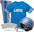 Detroit Lions Youth Football Uniform Set - Complete Costume Kit
