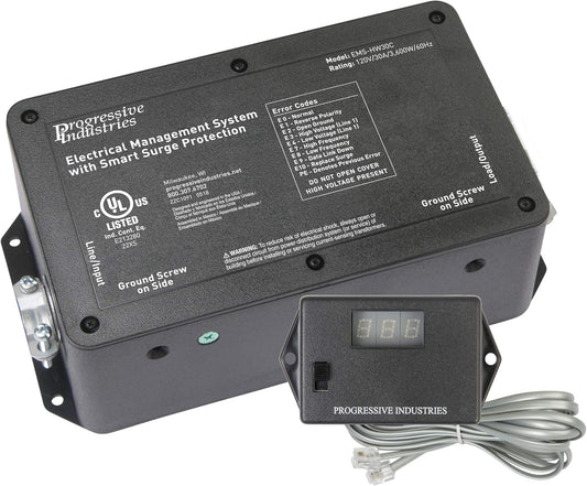 Progressive Industries EMS-HW30C RV Surge Protector for 30 Amp Use