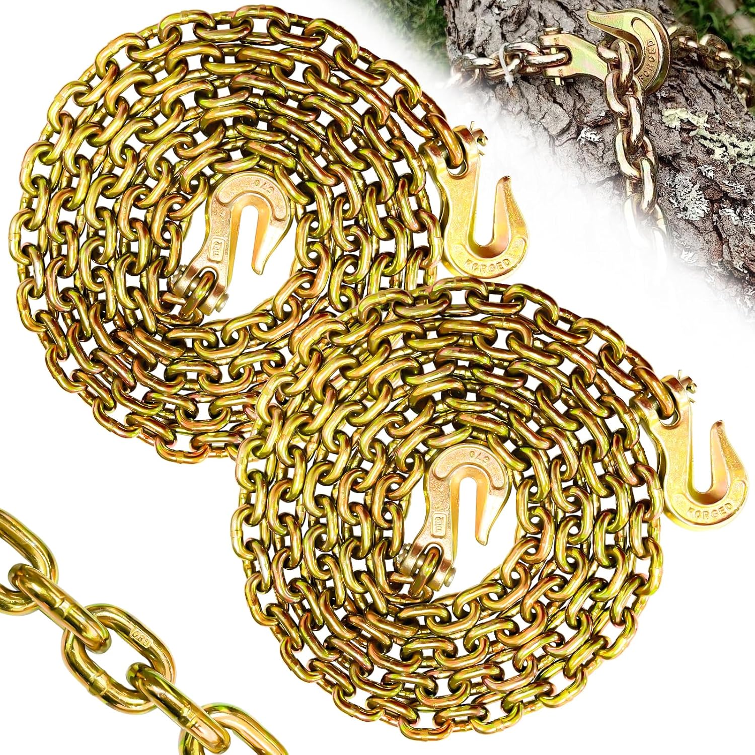 G80 Binder Chain 5/16 Inch Heavy Duty Tow Chain for Lifting