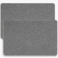 Non-Slip Bathtub Mat 2 Pack Grey - Fast Drying Anti Slip Mats