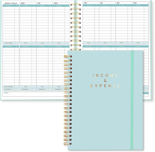 S&O Income Tracker Notebook - Track Expenses & Boost Savings