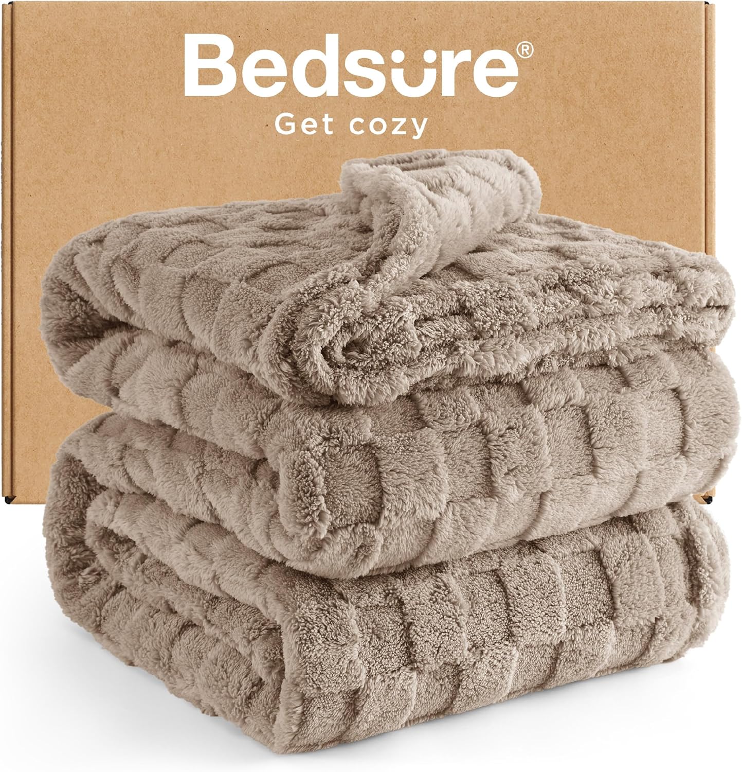 Bedsure GentleSoft California King Blanket - Ultra Soft Cozy Fleece