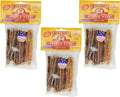 (3 Pack) Smoke House Beef Pizzle Treat for Dogs, 4-Inch - 18 Sticks