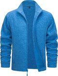TACVASEN Men's Fleece Jacket Full Zip Lightweight Casual Warm Coat 2