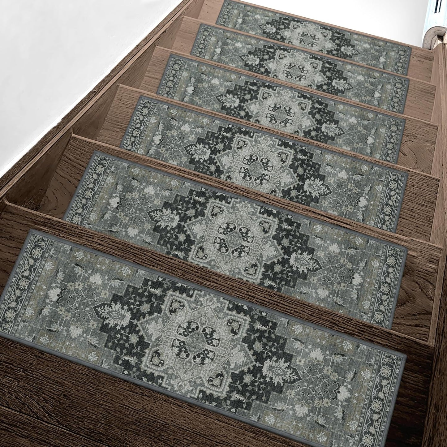Non Slip Stair Treads for Wooden Steps - 15PCS Indoor Safety