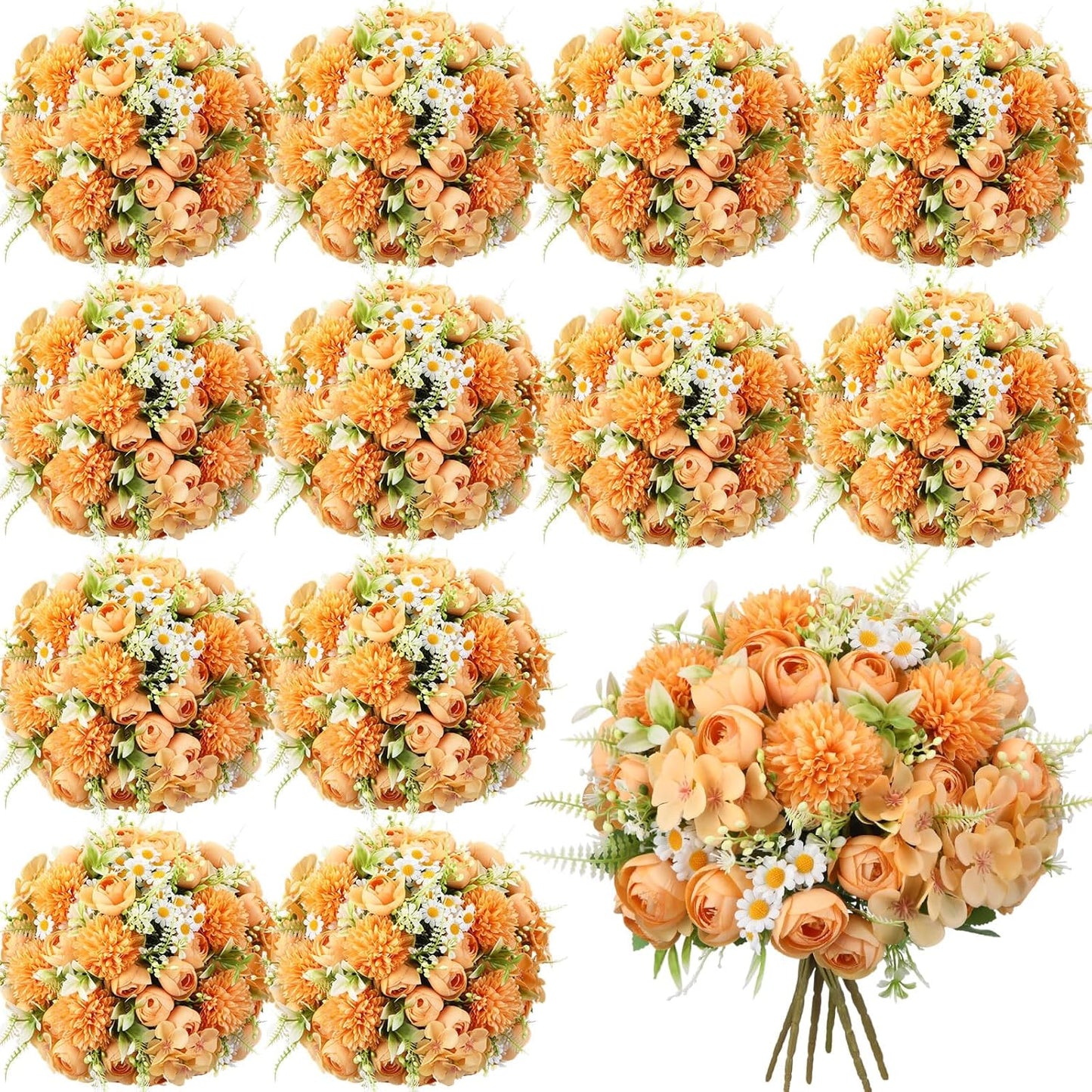 Stunning Yellow Peonies Artificial Flowers for Home Decor