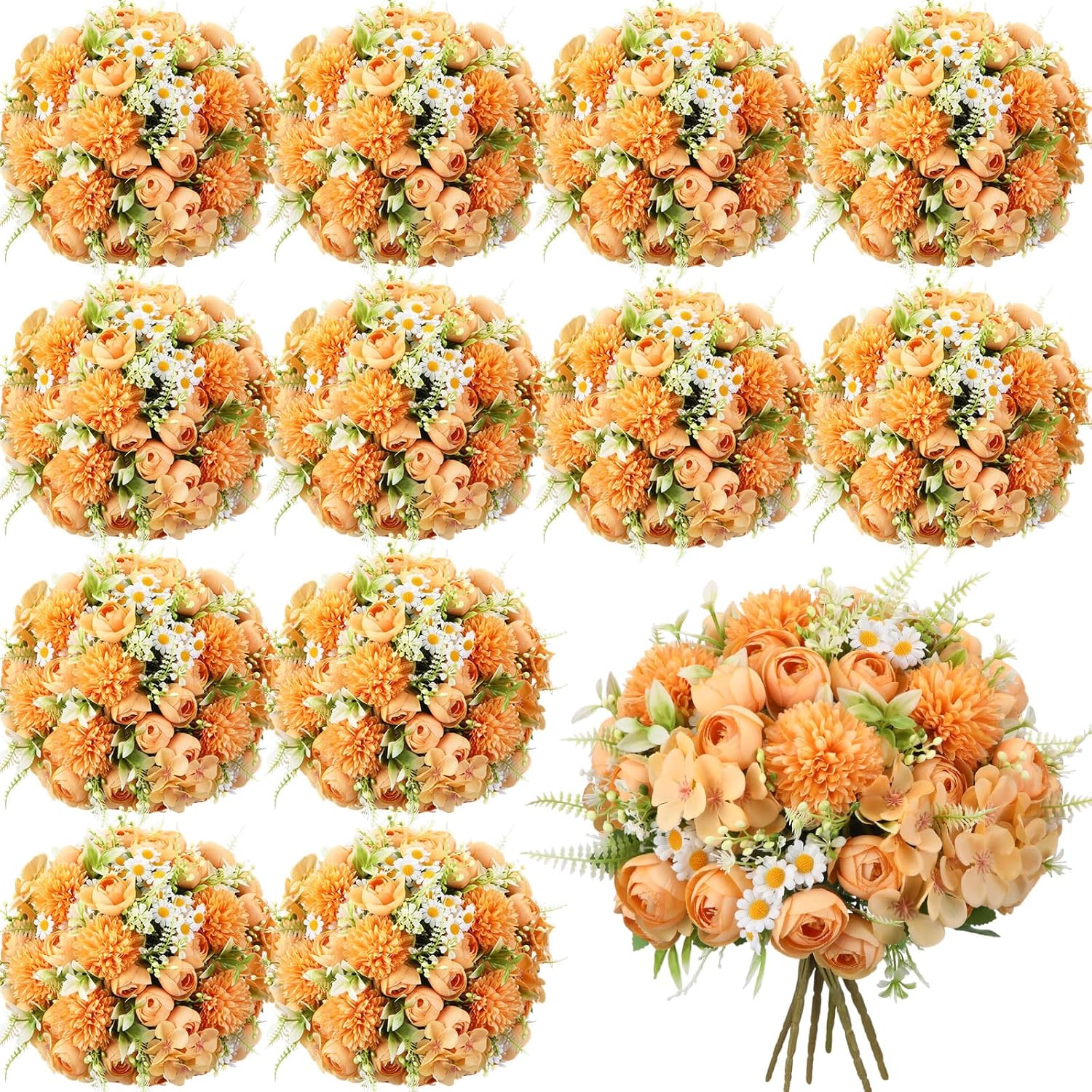 Stunning Yellow Peonies Artificial Flowers for Home Decor