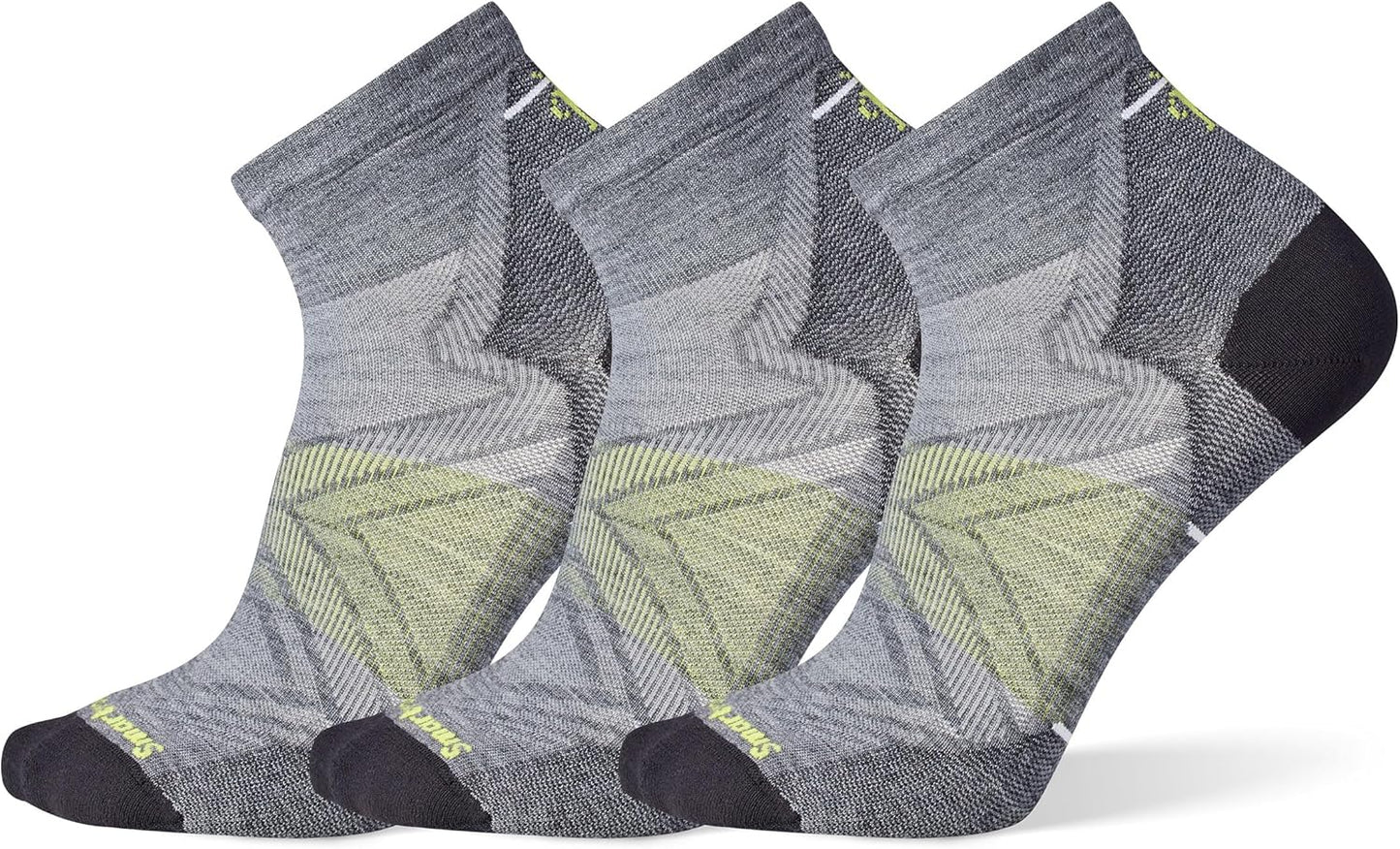 Smartwool Men's Run Zero Cushion Ankle Socks for Comfort