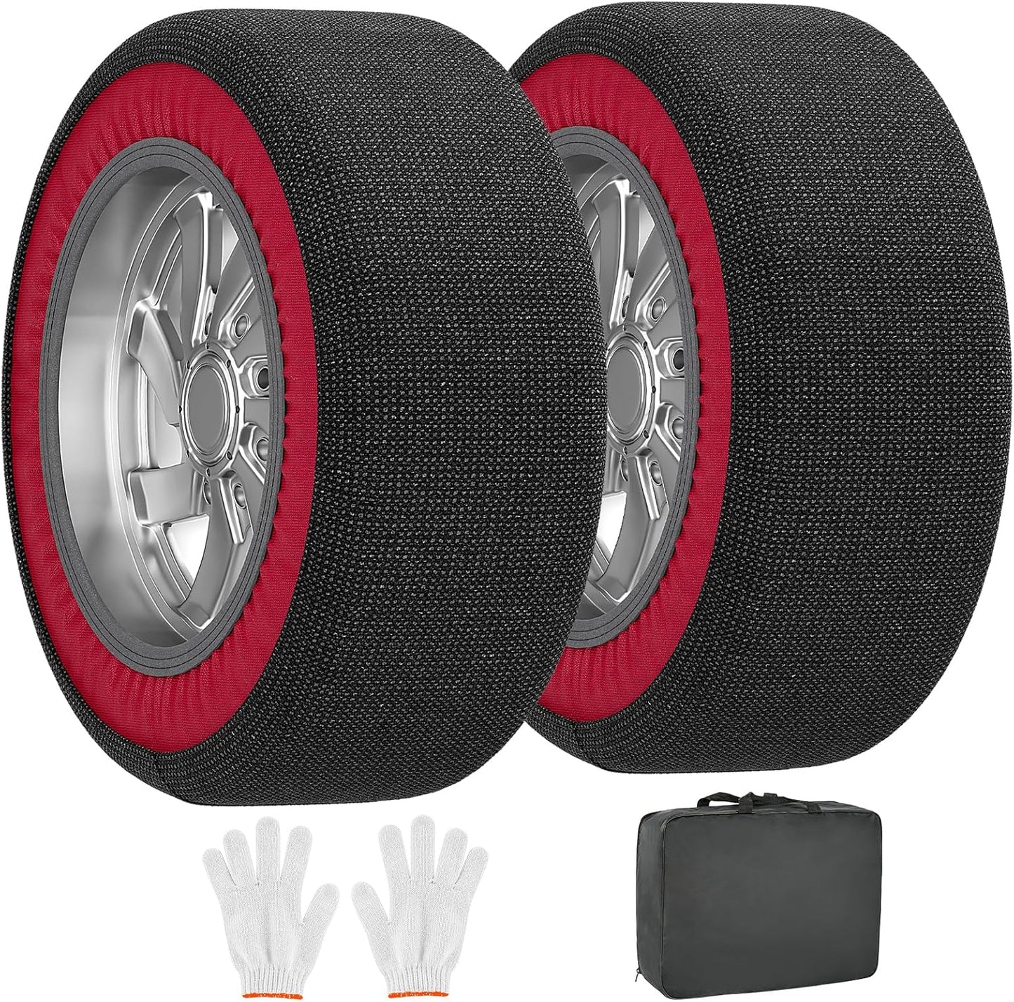 Automotive Snow Socks - Perfect Alternative to Tire Chains