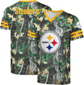 Men's NFL Game Day V-Neck Top in Hunter Camo Style