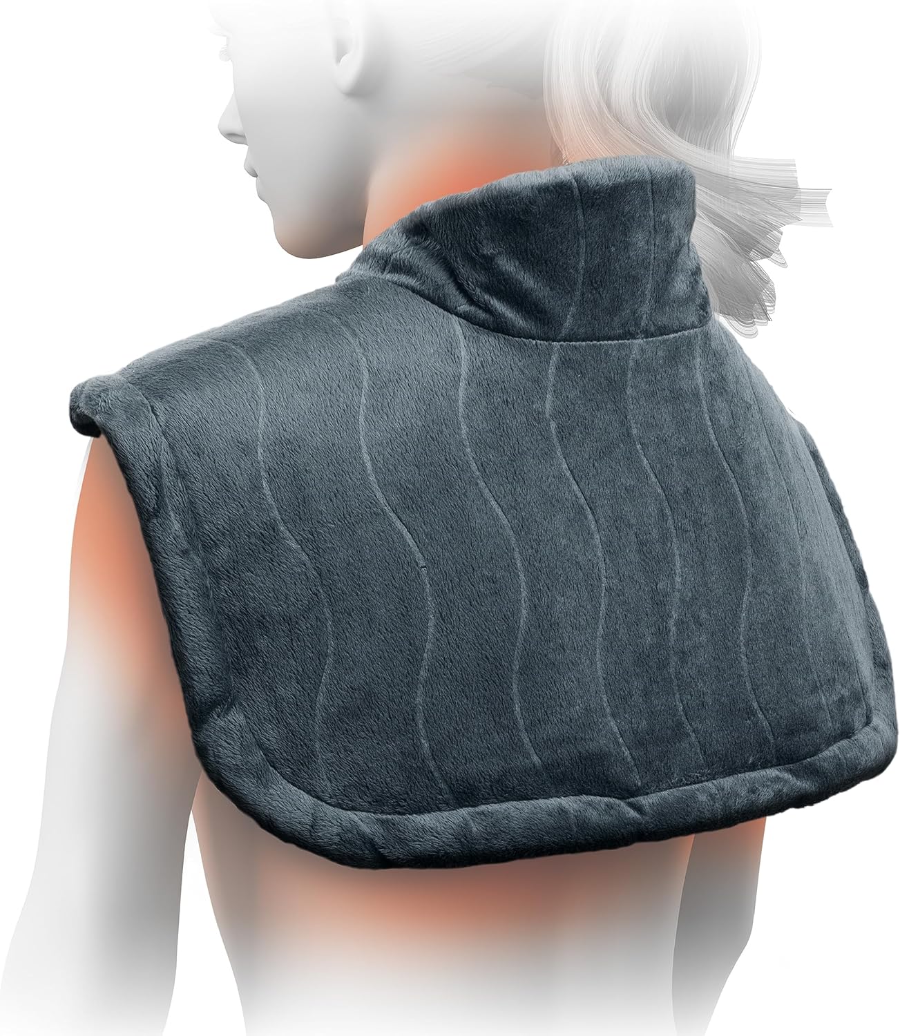 PureRelief Pro Far Infrared Heating Pad - Deeper Muscle Relief