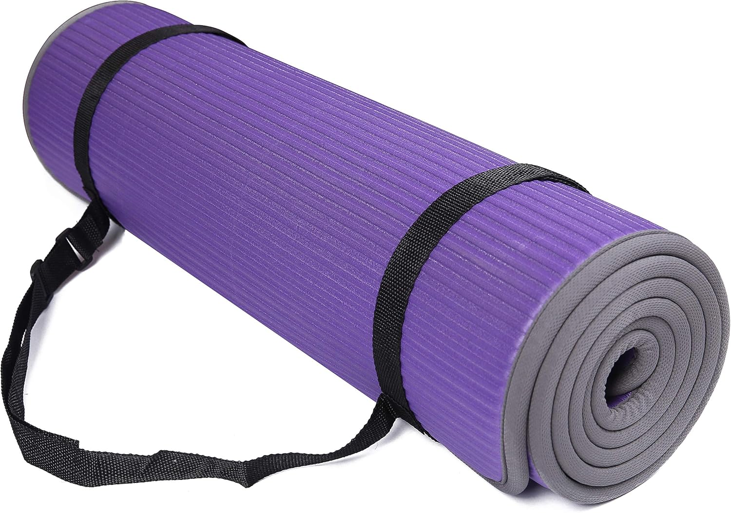 Extra Thick Anti-Slip Yoga Mat with Strap