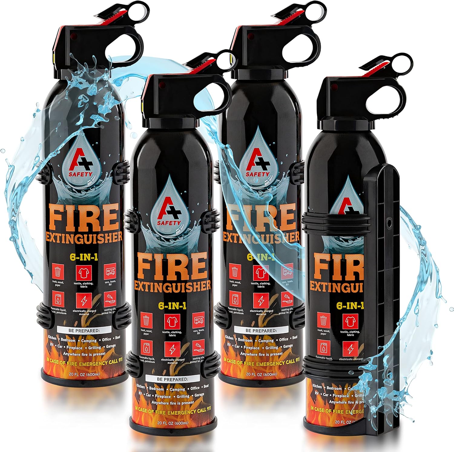 Portable Fire Extinguisher for Home, Garage, Kitchen, Car