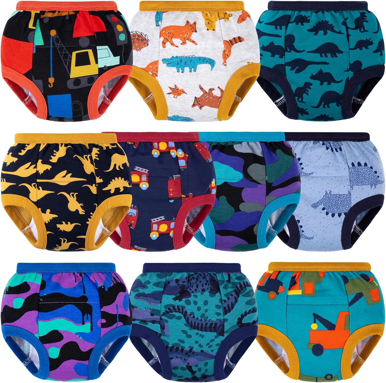BIG ELEPHANT Toddler Training Pants for Boys & Girls - Soft Cotton