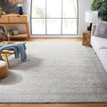 SAFAVIEH Tulum 9 ft x 12 ft Area Rug - Light Grey & Ivory Boho