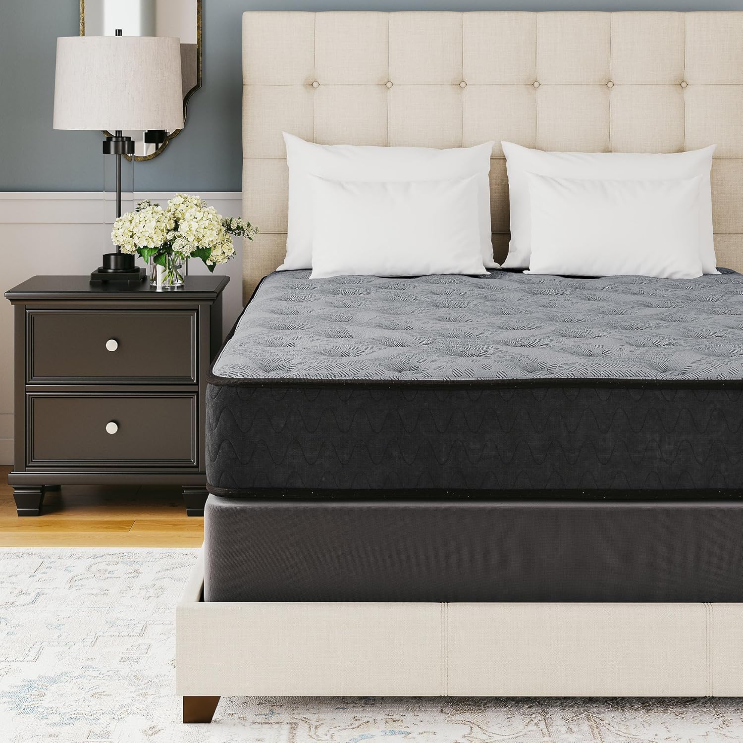 Comfort Plus King Size Hybrid Mattress with Lumbar Support