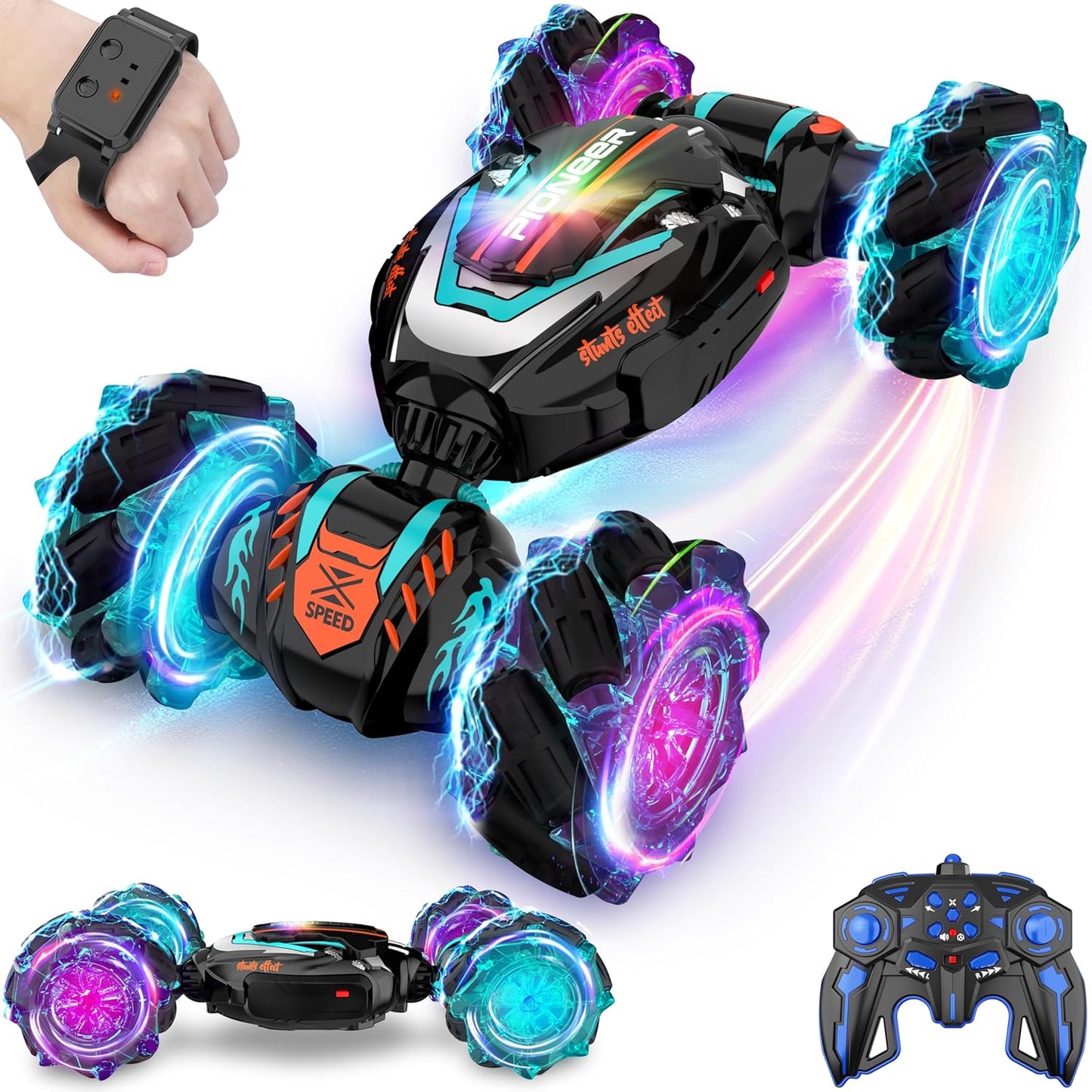 Remote Control Car with Gesture Sensing for Thrilling Fun