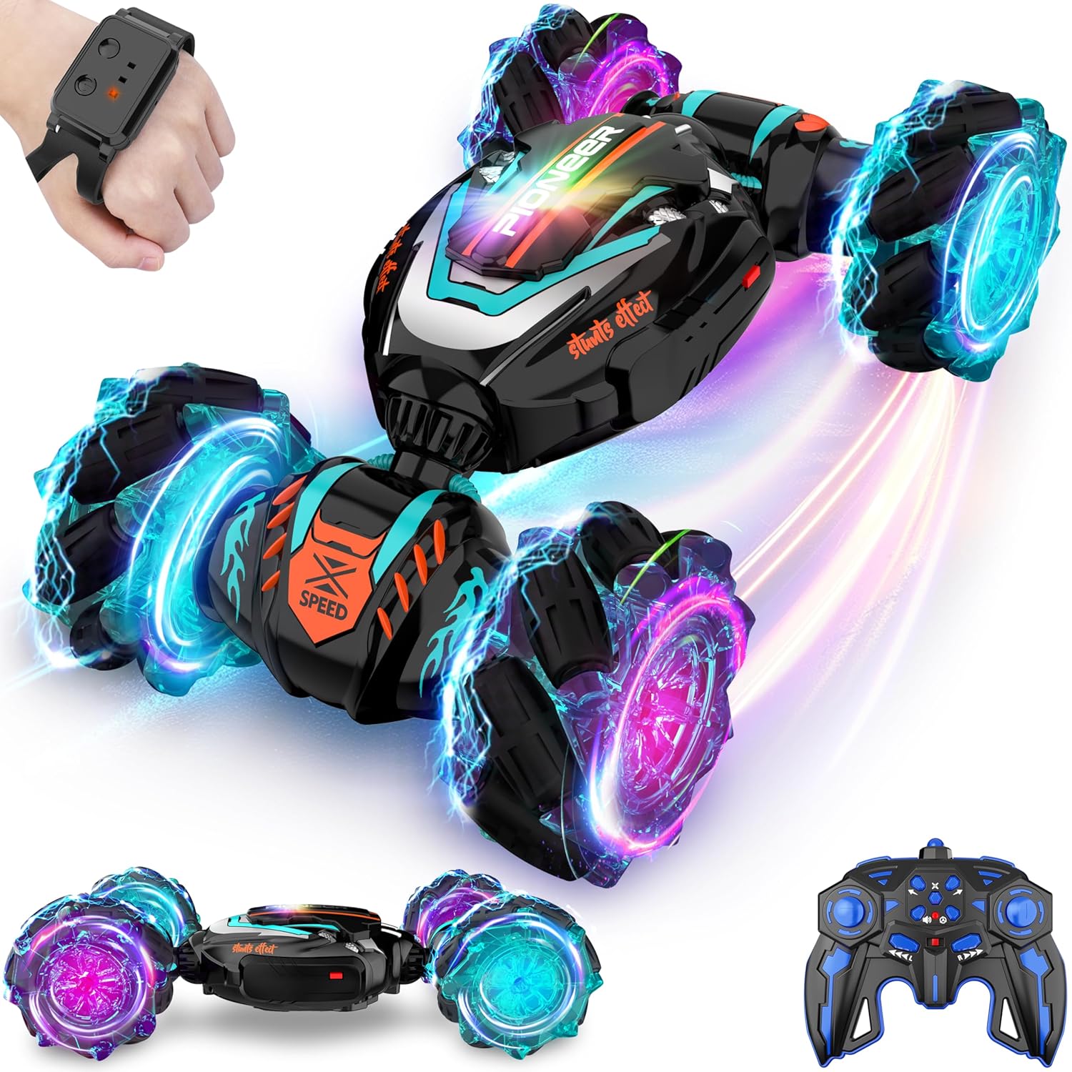 Remote Control Car with Gesture Sensing for Thrilling Fun