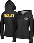 Ultra Game Women's NFL Super Soft Sherpa Full Zip Hoodie (Style 7WLG)