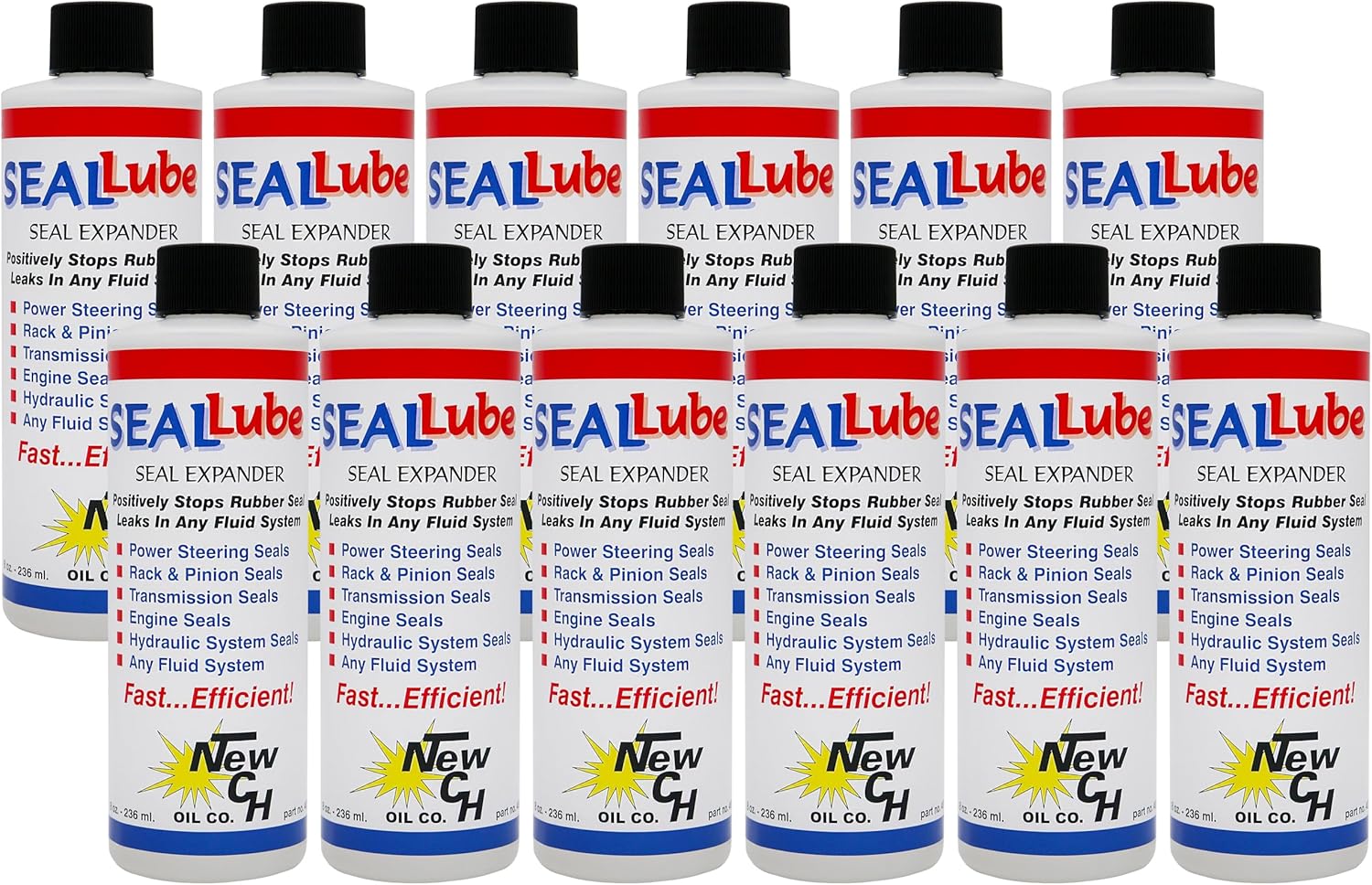 Stops Leaks for Gasoline and Diesel Engines - 12 Pack