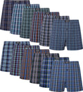 JupiterSecret Men's Boxers Underwear 100% Cotton Woven Comfort
