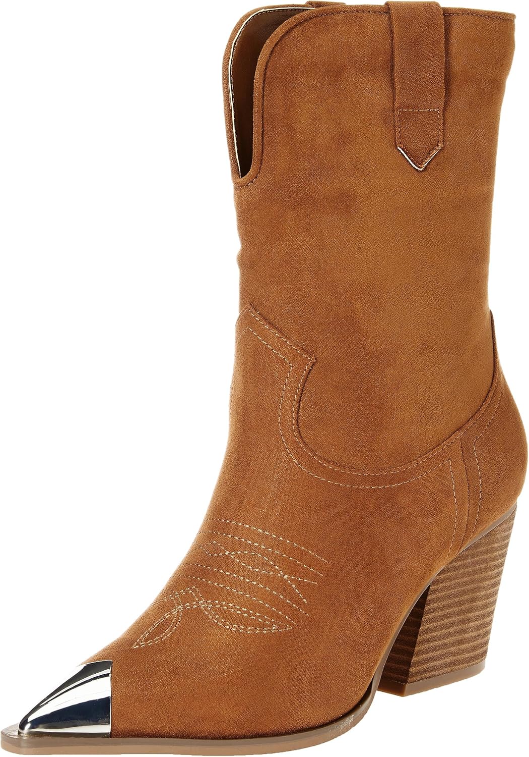 The Drop Women's Sandra Heeled Cowboy Boot - Stylish & Chic