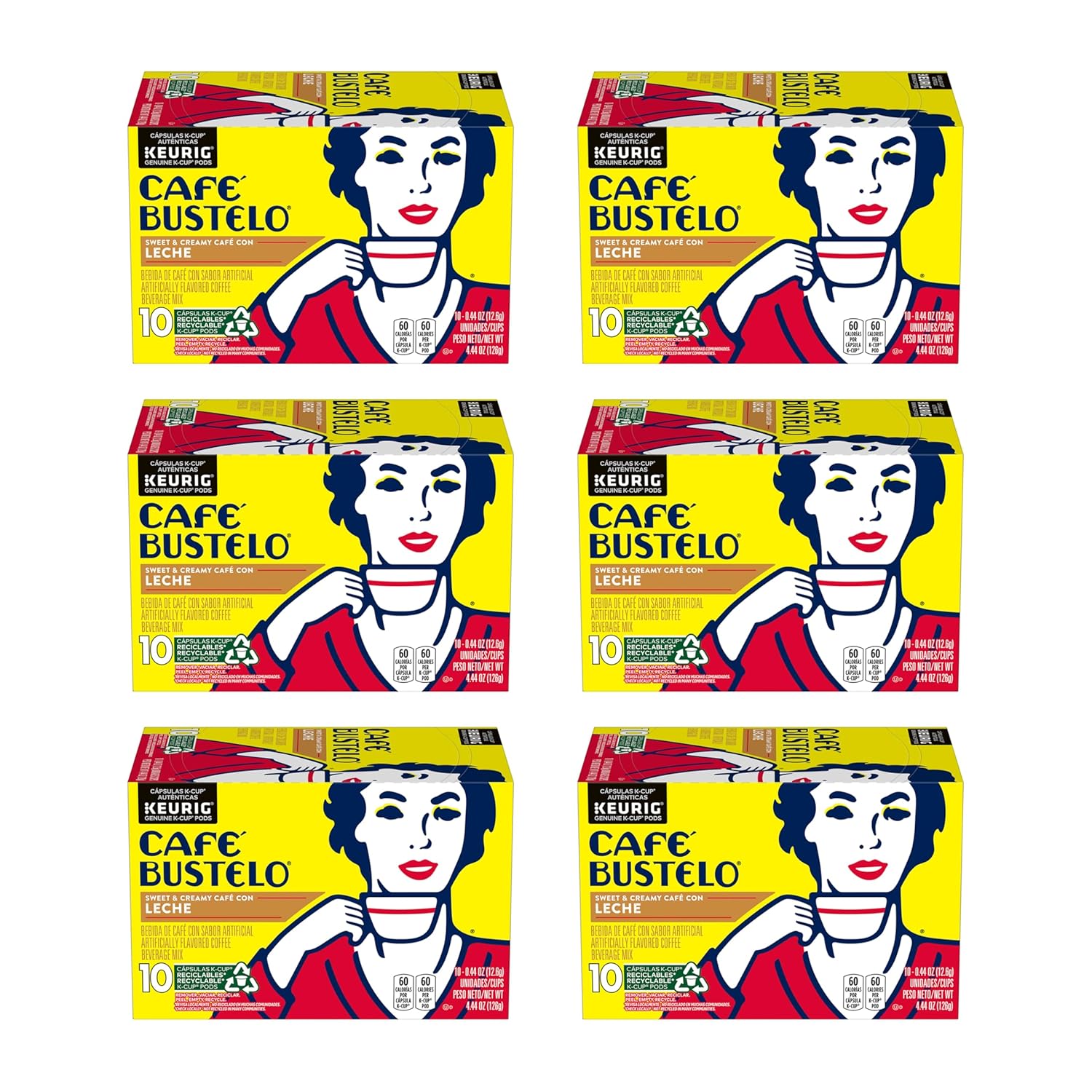 Cafe Bustelo Cafe con Leche Espresso Style Coffee Pods Review