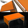 Pergola Shade Canopy 7ft x 26ft Orange - Waterproof Replacement