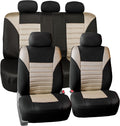 Car Seat Covers Full Set Premium 3D Air Mesh - Beige