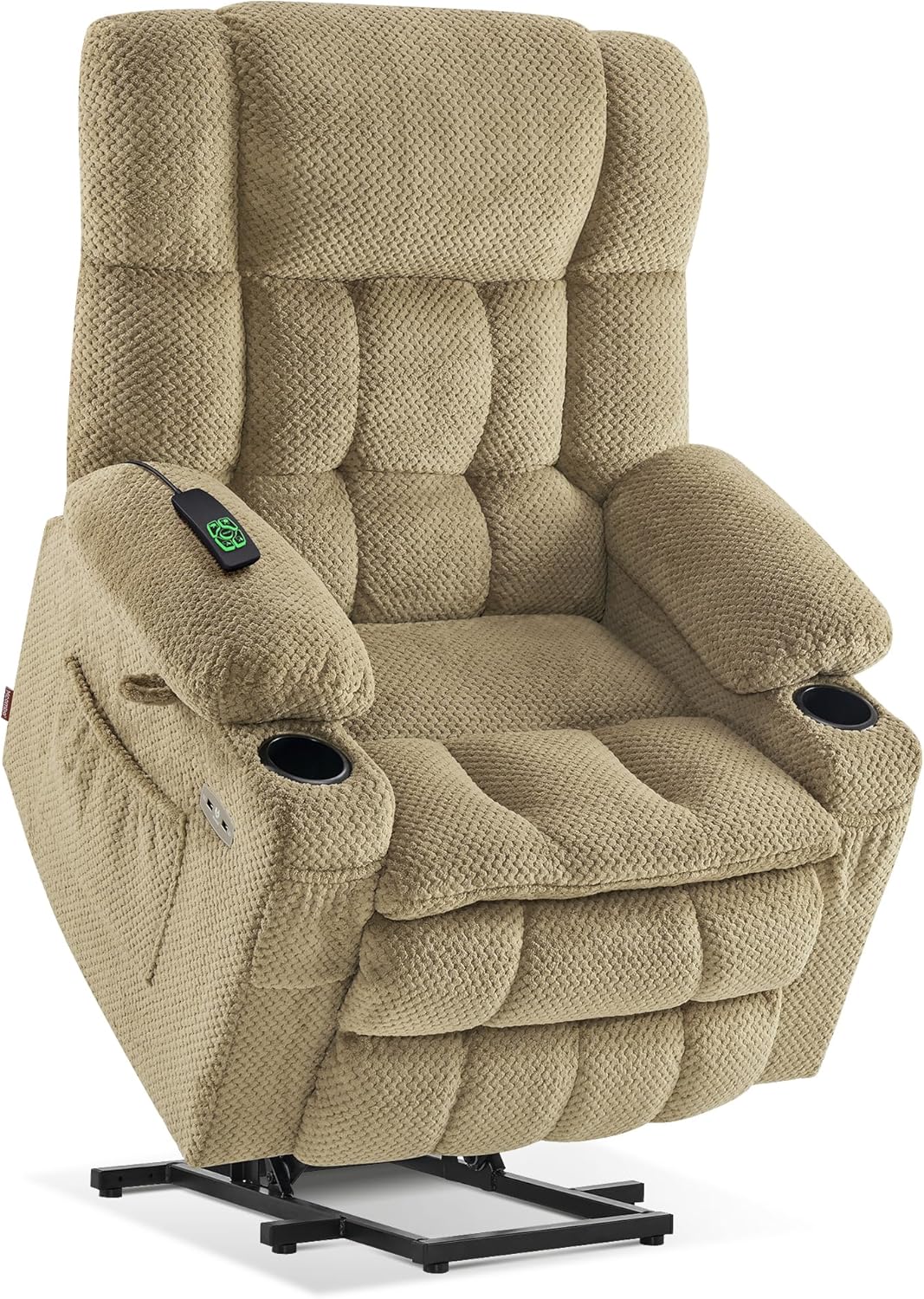 MCombo Dual Motor Power Lift Recliner Chair with Massage and Heat